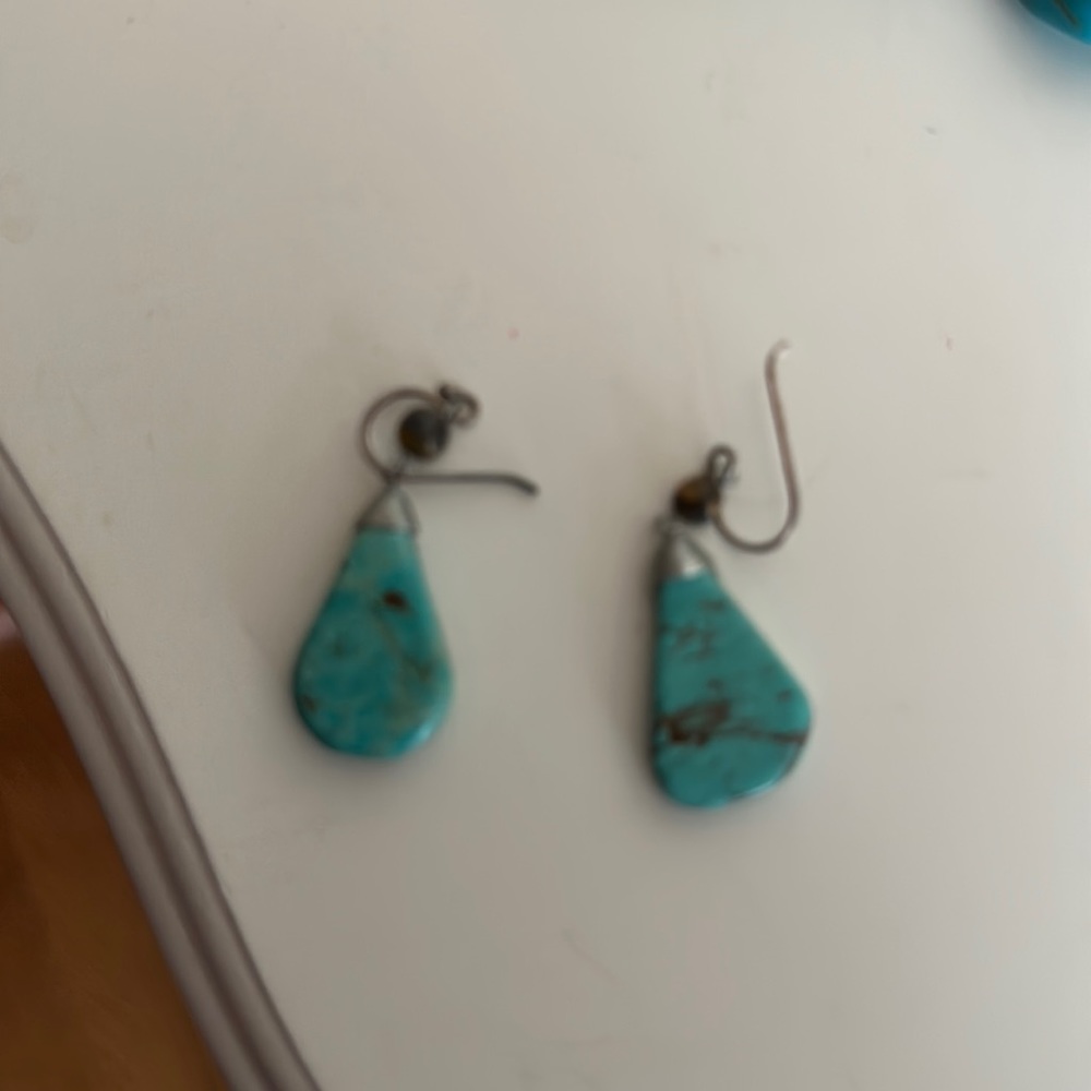 Women’s turquoise earrings